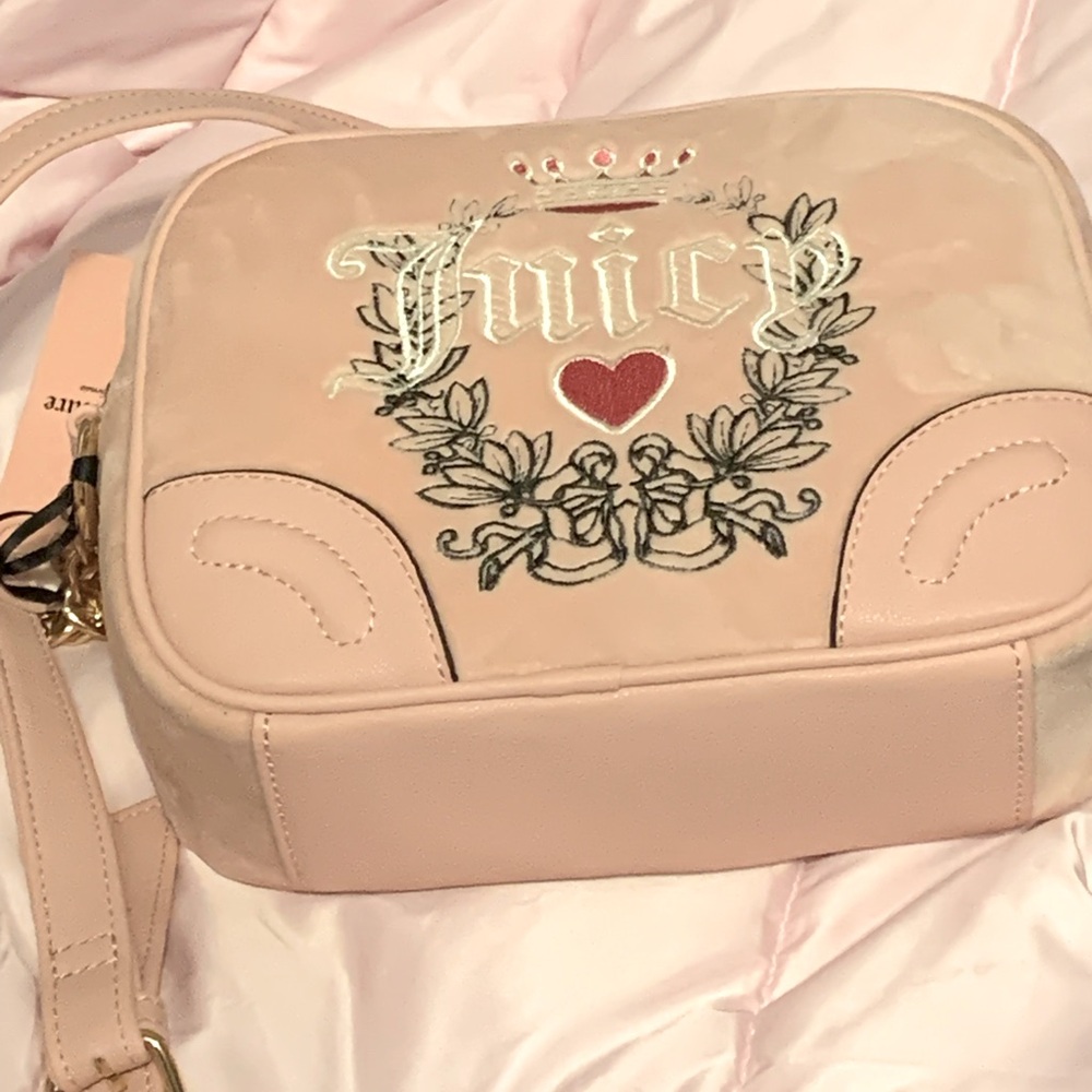 Juicy Couture Pink Heritage Crossbody NWT 💕